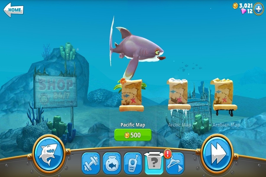 Hack Game Hungry Shark
