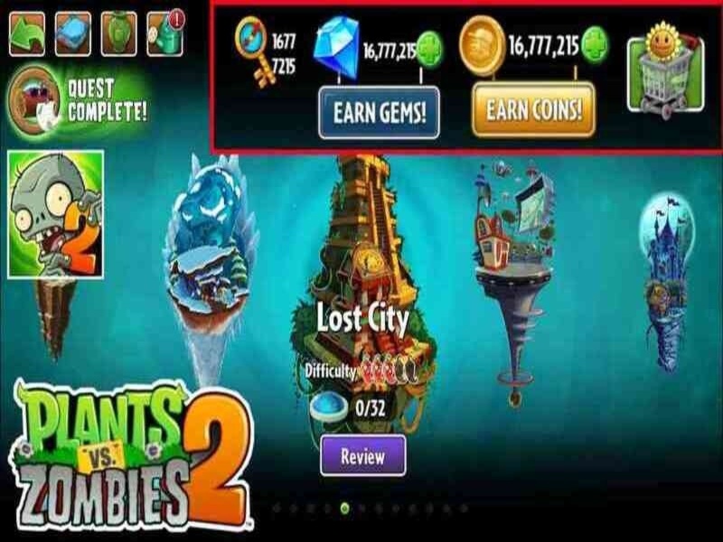 Hack Plant vs Zombie 2