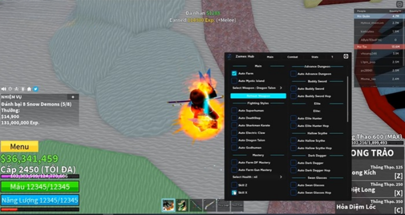 Hack Blox Fruits