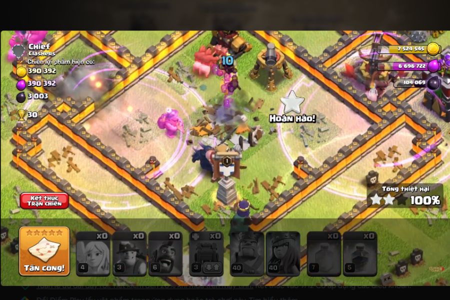 banner clash of clan hack