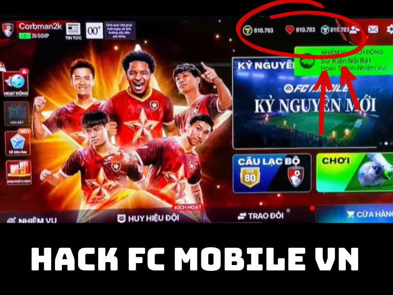 Những Tính Năng Nổi Bật Trong Phiên Bản Hack FC Mobile VN
