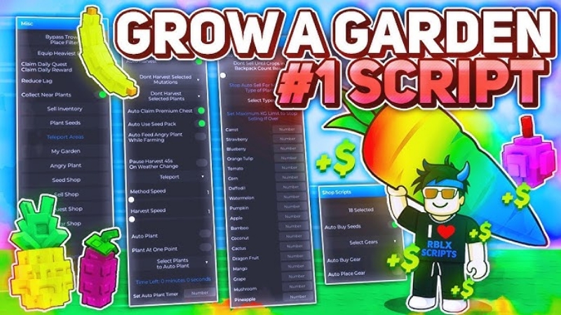 hack grow a garden