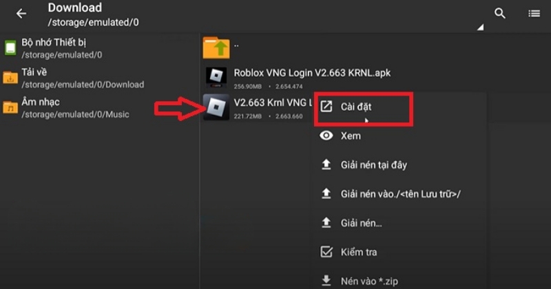 Krnl vng