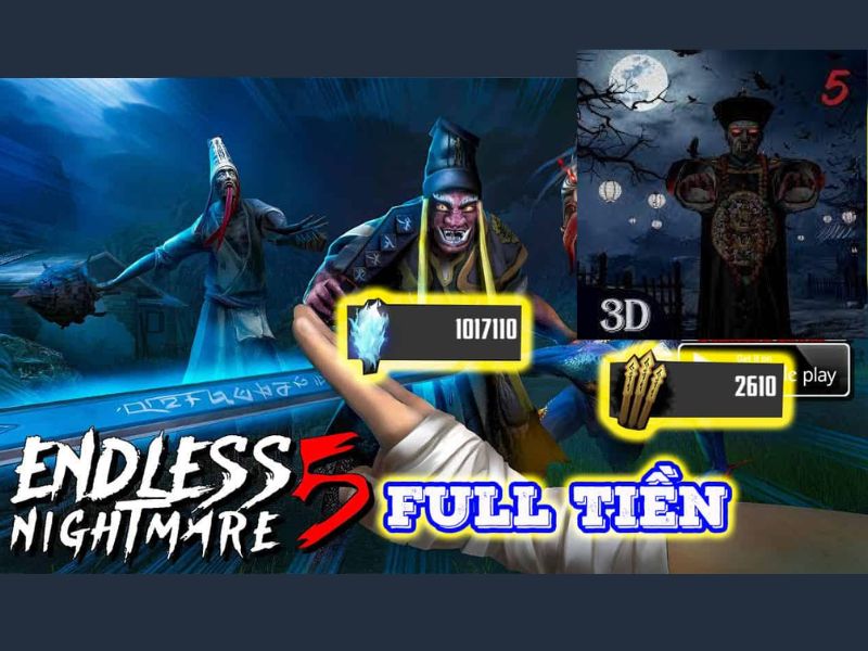 Những Tính Năng Nổi Bật Của Phiên Bản Endless Nightmare 5 Hack