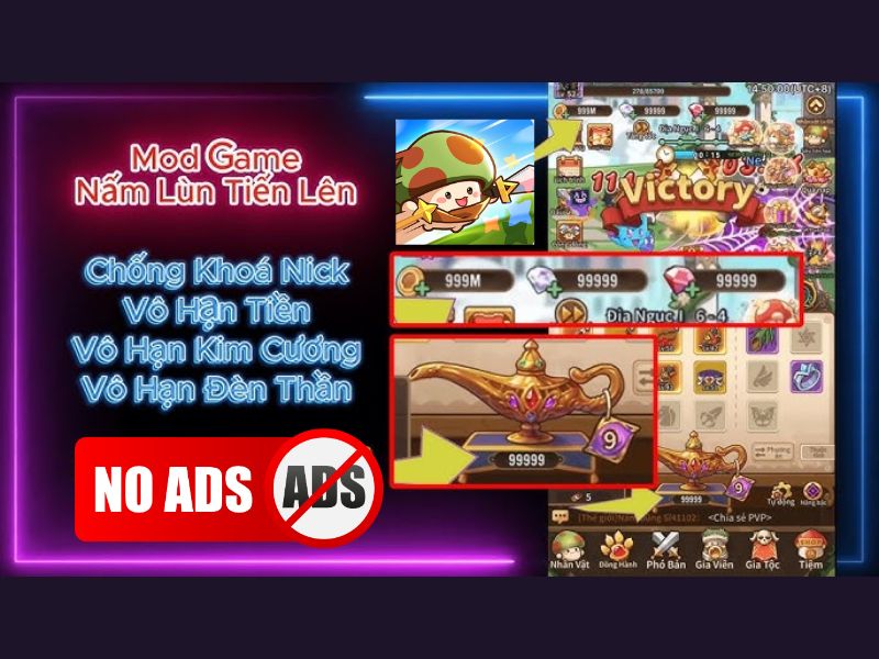 Những Tính Năng Nổi Bật Của Phiên Bản Hack Nấm Lùn Tiến Lên