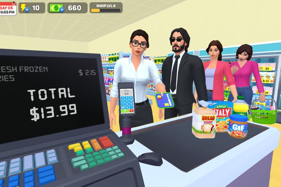 Banner Hack Supermarket Store Simulator