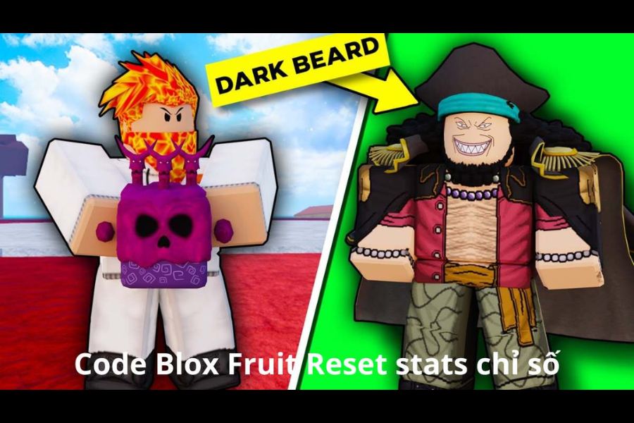 Code Blox Fruits reset chỉ số mới nhất