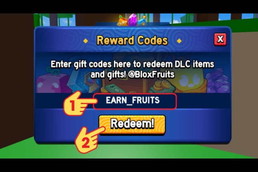 Nhấn vào biểu tượng nhập code và dán code vào ô trống