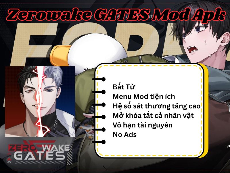 Những tính năng nổi bật của Zerowake GATES Mod