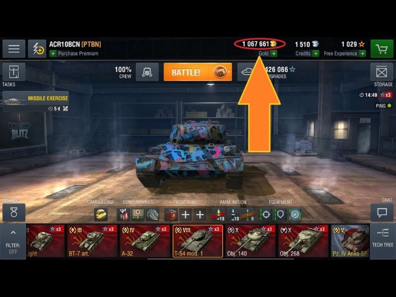 Hack World of Tanks Blitz