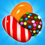 Tải Candy Crush Saga Mod APK v1.319.1.1 (Vô Hạn Mạng, Full Vật Phẩm, +100 Move)
