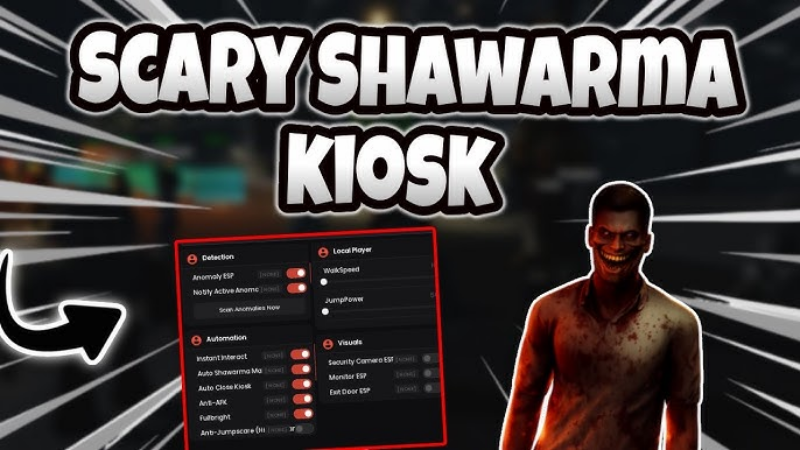 Script Scary Shawarma Kiosk