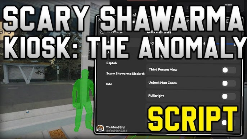 Script Scary Shawarma Kiosk