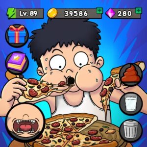 Tải Hack Food Fighter Clicker MOD (Menu, Tiền, Kim Cương) v10.16.9