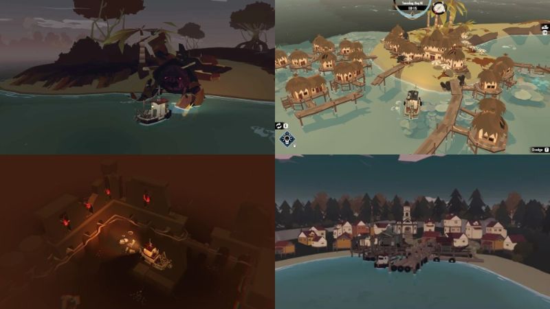 Phiêu Lưu Qua Nhiều Hòn Đảo Và Thu Thập Cổ Vật Trong Dredge APK 