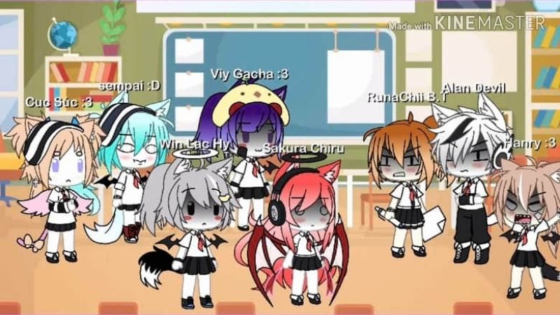 Đắm Chìm Trong Đồ Họa Anime Màu Sắc Nổi Bật Trong Gacha MOD