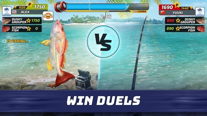 Tham Gia Giải Đấu Câu Cá Chuyên Nghiệp Trong Hack Fishing Clash 