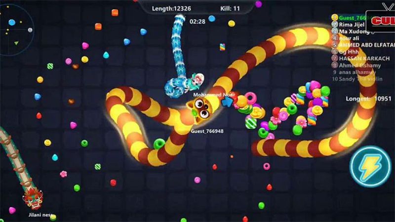 Điều Khiển Mượt Mà, Phù Hợp Mọi Lứa Tuổi Trong Hack Snake Lite 