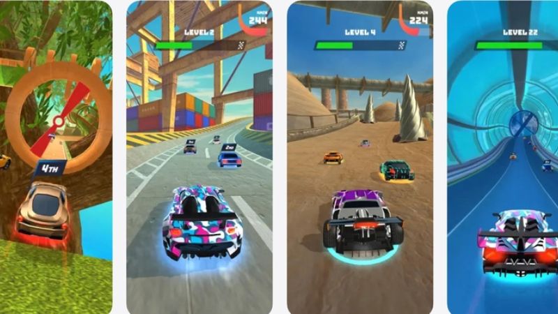 Trải Nghiệm Đua Xe Tốc Độ Cao Đầy Kịch Tính Trong Race Master Hack