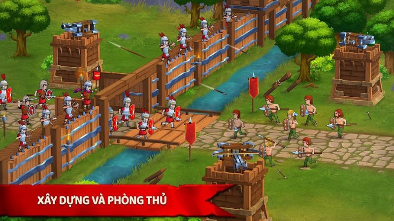 Pha Trộn Phong Cách Thủ Thành Nhập Vai Đỉnh Cao Trong Hack Grow Empire Rome