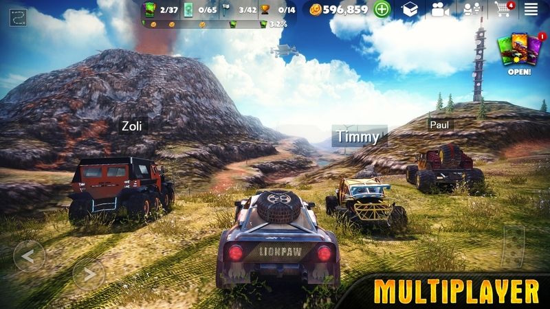 Đua Xe Mô Phỏng Vừa Nghiêm Túc Vừa Hài Hước Trong Hack Off The Road