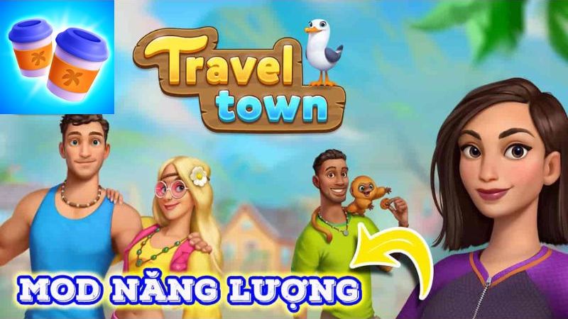 Các Tính Năng Nâng Cao Của Bản Hack Travel Town